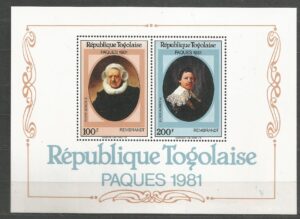 REMBRANDT TOGO MI.BL.174**