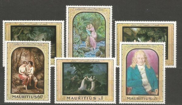 MALARSTWO MAURITIUS MI.325-330**