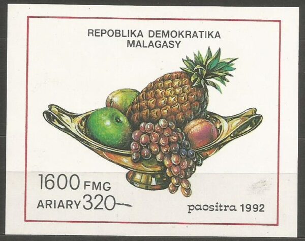 OWOCE MADAGASKAR MI.BL.189**