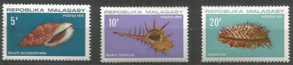 MUSZLE MADAGASKAR MI.618-676**
