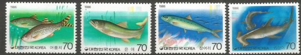 RYBY KOREA MI.1461-1464**
