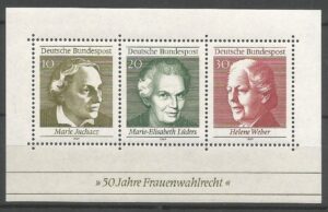 SŁAWNI KOBIETY RFN MI.BL.5**