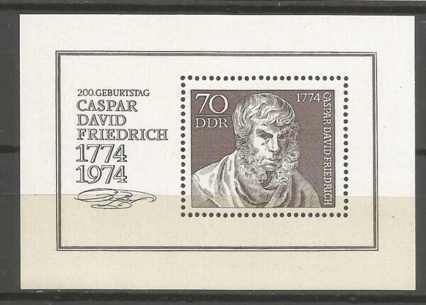 SŁAWNI LUDZIE DDR MI.BL.40**