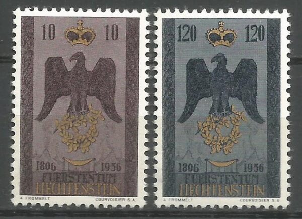 WOJSKO LIECHTENSTEIN MI.346-347**