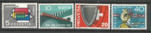 ROCZNICA SZWAJCARIA MI.637-640**