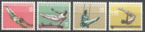 SPORT LIECHTENSTEIN MI.353-356**