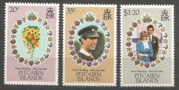 SŁAWNI LUDZIE PITCAIRN MI.209-211**