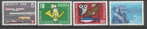 ROCZNICA SZWAJCARIA MI.668-671**