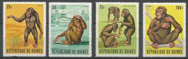 MAŁPY GWINEA MI.532-535**