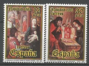 BOŻE NARODZENIE HISZPANIA MI.2522-2523**