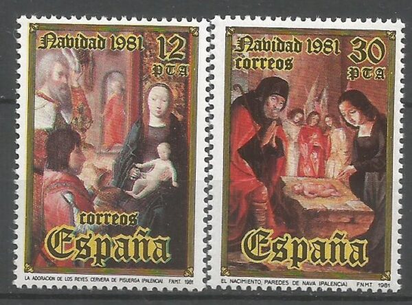BOŻE NARODZENIE HISZPANIA MI.2522-2523**