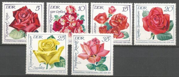 RÓŻE DDR MI.1763-1768**