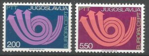 EUROPA CEPT JUGOSŁAWIA MI.1507-1508**