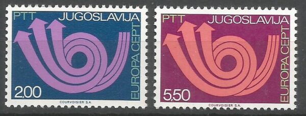 EUROPA CEPT JUGOSŁAWIA MI.1507-1508**