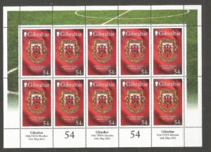 UEFA  GIBRALTAR MI.ARK.1546**
