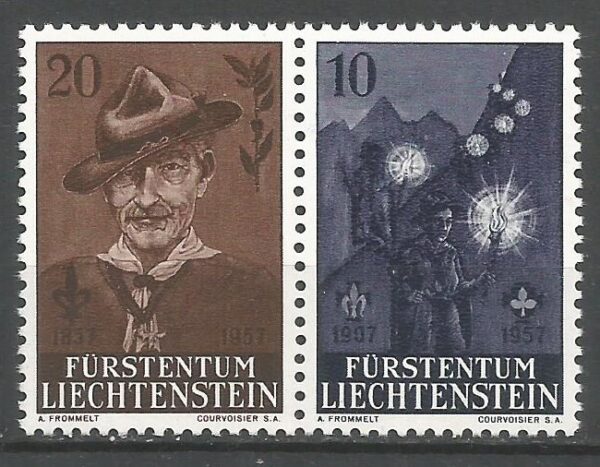 SKAUTING LIECHTENSTEIN MI.360-361**