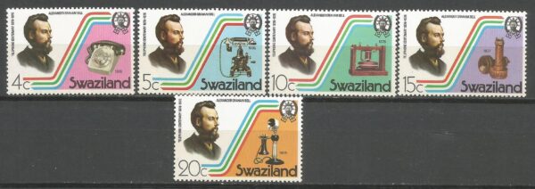 TELEKOMUNIKACJA SWAZILAND MI.261-265**