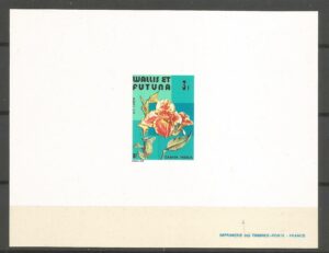 KWIATY WALLIS ET FUTUNA MI.413** PRÓBY MINISTERIALNE