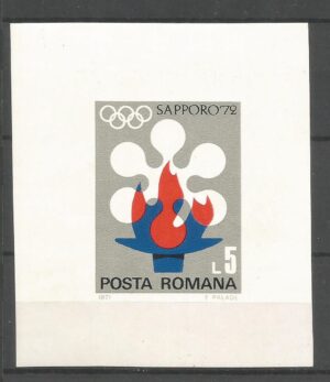 OLIMPIADA RUMUNIA MI.BL.91**