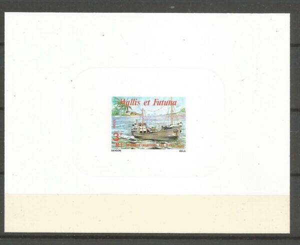 MARYNISTYKA WALLIS ET FUTUNA MI.370** PRÓBY MINISTERIALNE