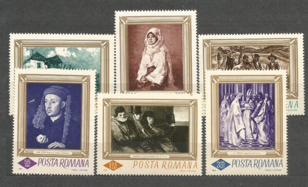 MALARSTWO RUMUNIA MI.2519-2524**