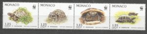 ŻÓŁWIE MONAKO MI.2046-2049**