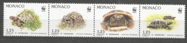 ŻÓŁWIE MONAKO MI.2046-2049**
