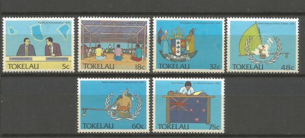 POLITYKA TOKELAU MI.153-158**