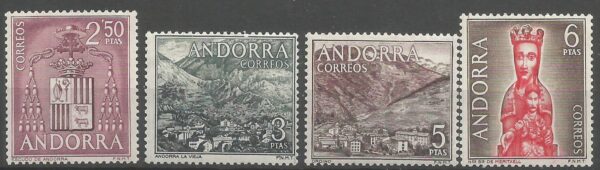 KRAJOBRAZY ANDORA HISZPAŃSKA MI.63-66**