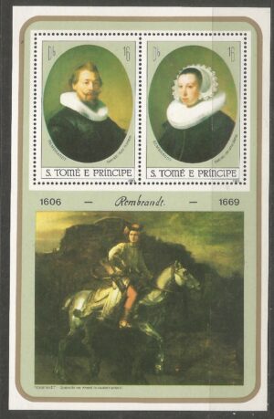REMBRANDT S.TOME E PRINCIPE MI.BL.118**
