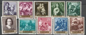 MALARSTWO HISZPANIA MI.1167-1176**