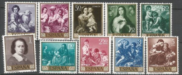 MALARSTWO HISZPANIA MI.1167-1176**