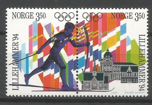 OLIMPIADA NORWEGIA MI.1139-1140**