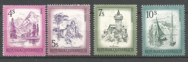 TURYSTYKA AUSTRIA MI.1430-1433**