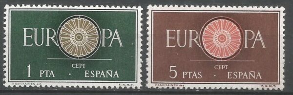 EUROPA CEPT HISZPANIA MI.1189-1190**