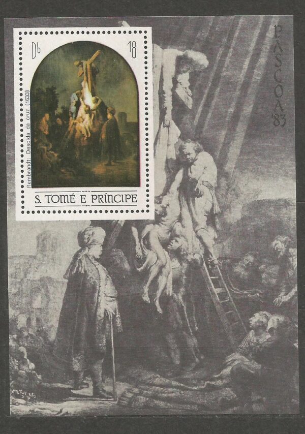 REMBRANDT S.TOME E PRINCIPE MI.BL.122**