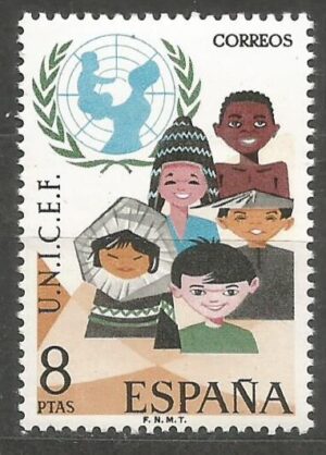 UNICEF HISZPANIA MI.1949**