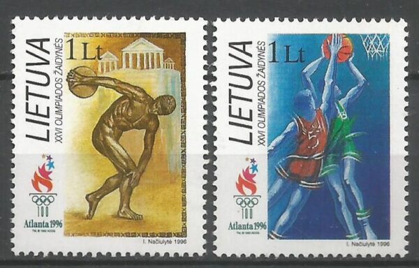 OLIMPIADA LETNIA LITWA MI.615-616**