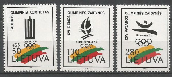 OLIMPIADA LITWA MI.496-498**
