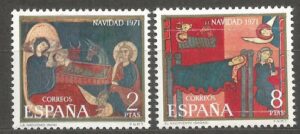 BOŻE NARODZENIE HISZPANIA MI.1956-1957**