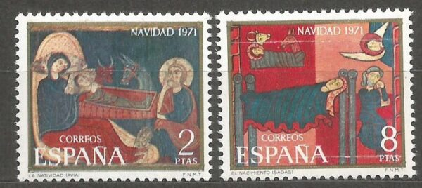 BOŻE NARODZENIE HISZPANIA MI.1956-1957**