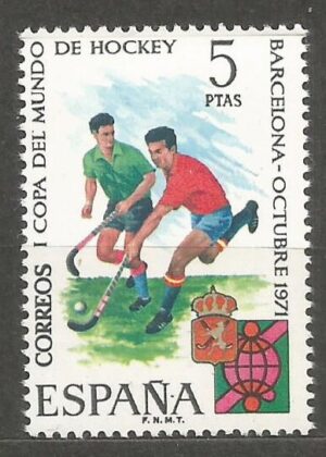 HOKEJ  NA TRAWIE HISZPANIA MI.1953**
