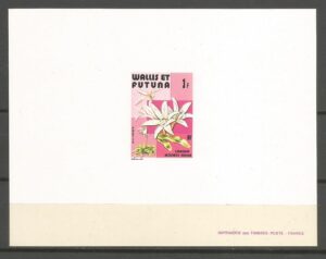 KWIATY WALLIS ET FUTUNA MI.411** PRÓBY MINISTERIALNE