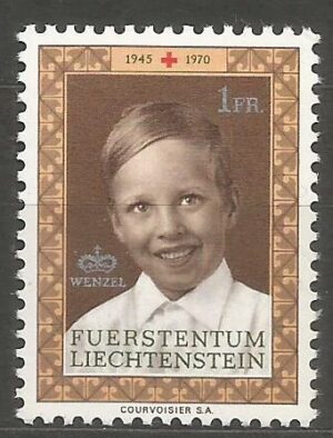 SŁAWNI LUDZIE LIECHTENSTEIN MI.526**