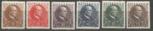 SŁAWNI LUDZIE AUSTRIA MI.512-517**