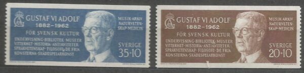 SŁAWNI LUDZIE SZWECJA MI.498-499**