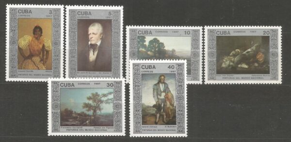 MALARSTWO KUBA MI.BL.3074-3079**