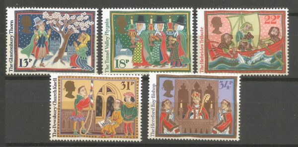 BOŻE NARODZENIE ANGLIA MI.1091-1095**