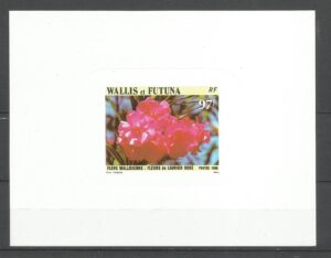 KWIATY WALLIS ET FUTUNA MI.517** PRÓBY MINISTERIALNE