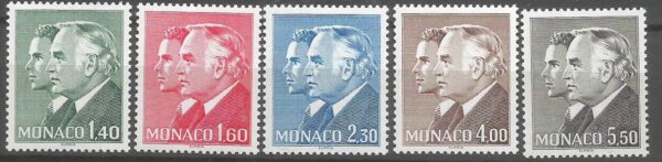 SŁANIA MONAKO MI.1481-1485**
